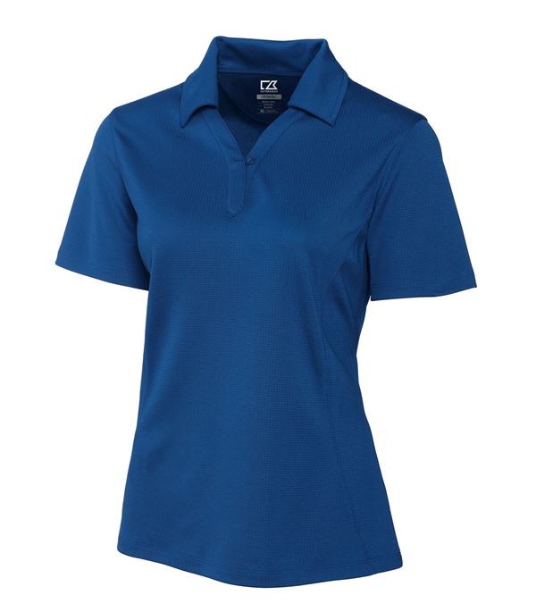 CB Drytec Genre Textured Solid Womens Polo