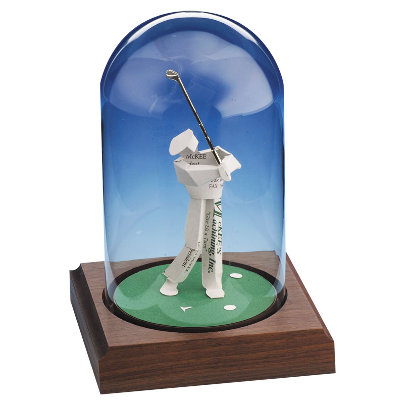 Business Card Sculpture - Longest Drive