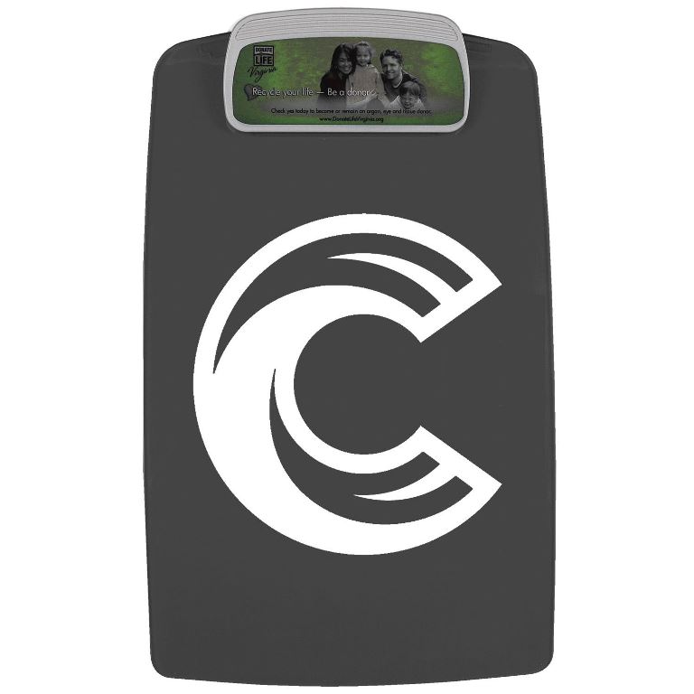 Legal Size Contour Clipboard