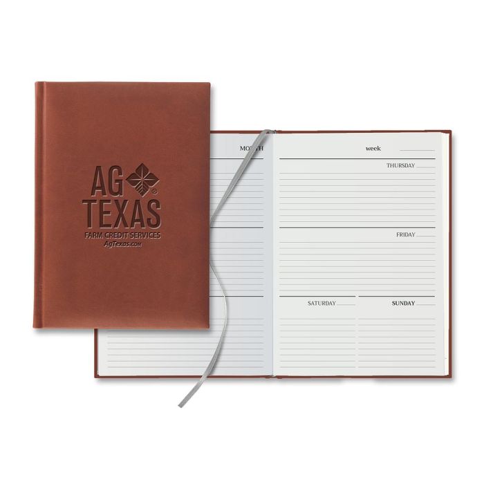 Tucson Grande White Page Weekly Perpetual Diary