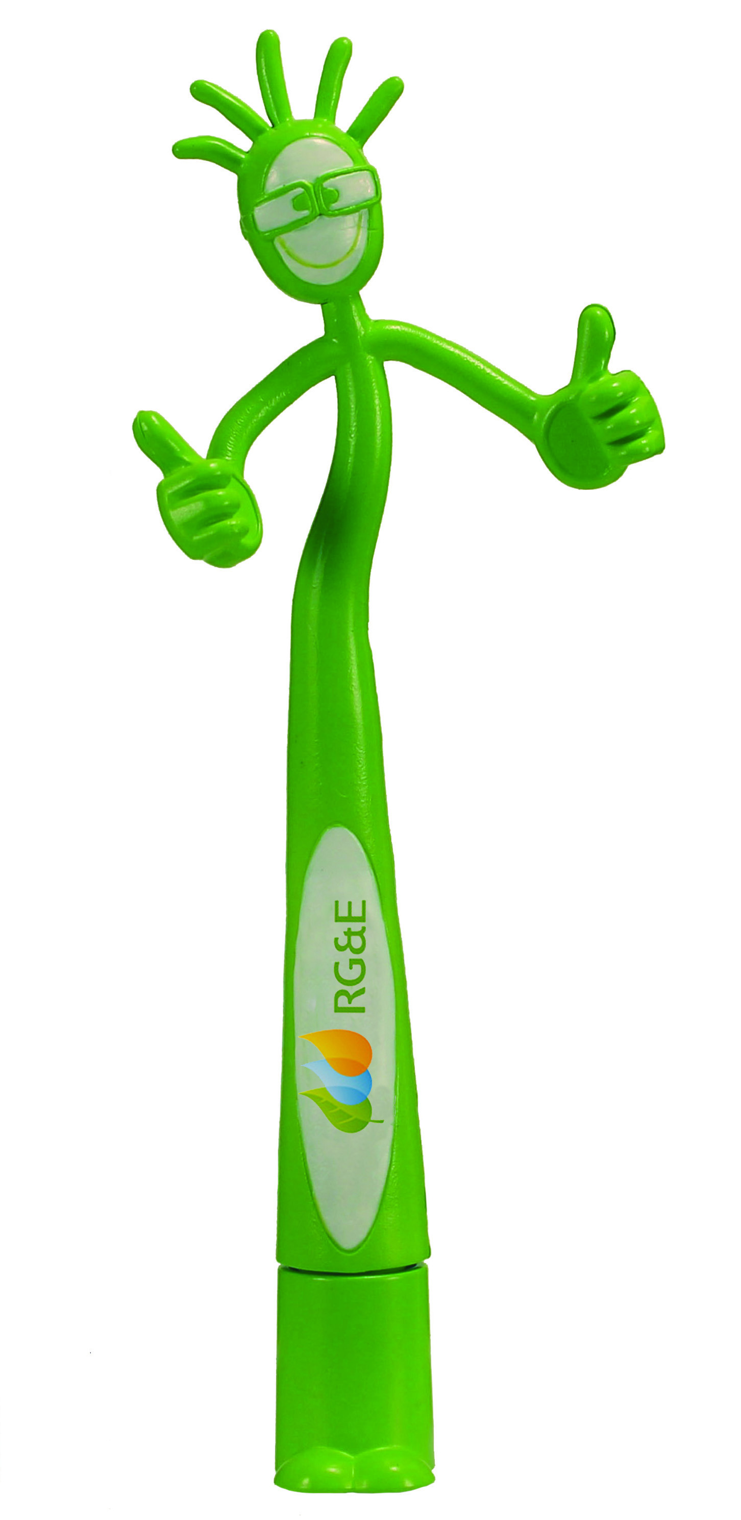 Thumbs-Up Bend-A-Pen, Full Color Digital
