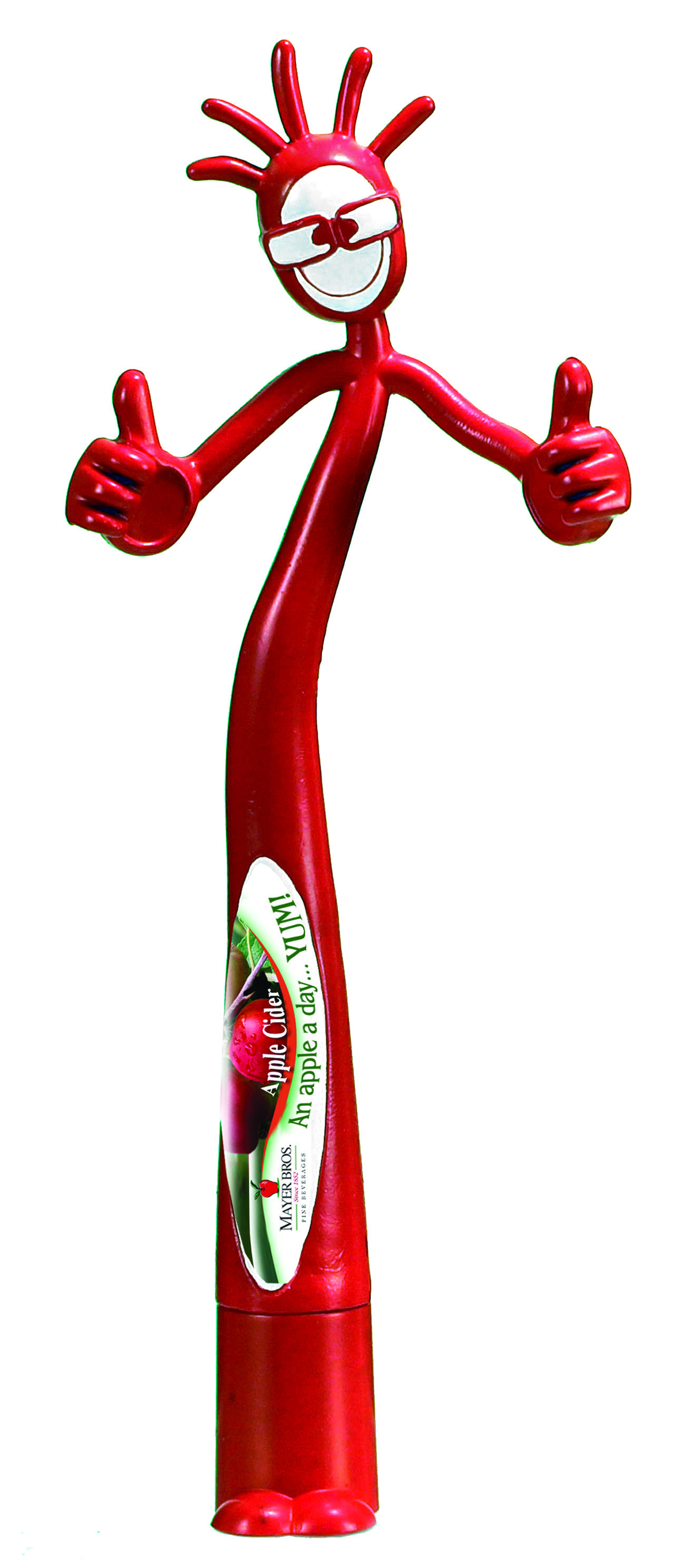 Thumbs-Up Bend-A-Pen, Full Color Digital