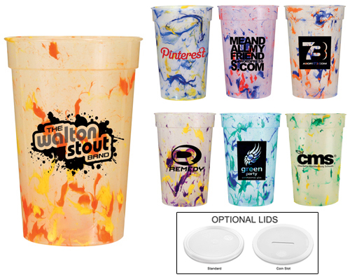 17 Oz. Confetti Stadium Cup