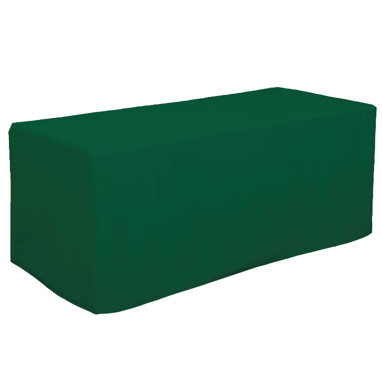 6' Decobrite™ Three-Sided Table Cover (Unimprinted)