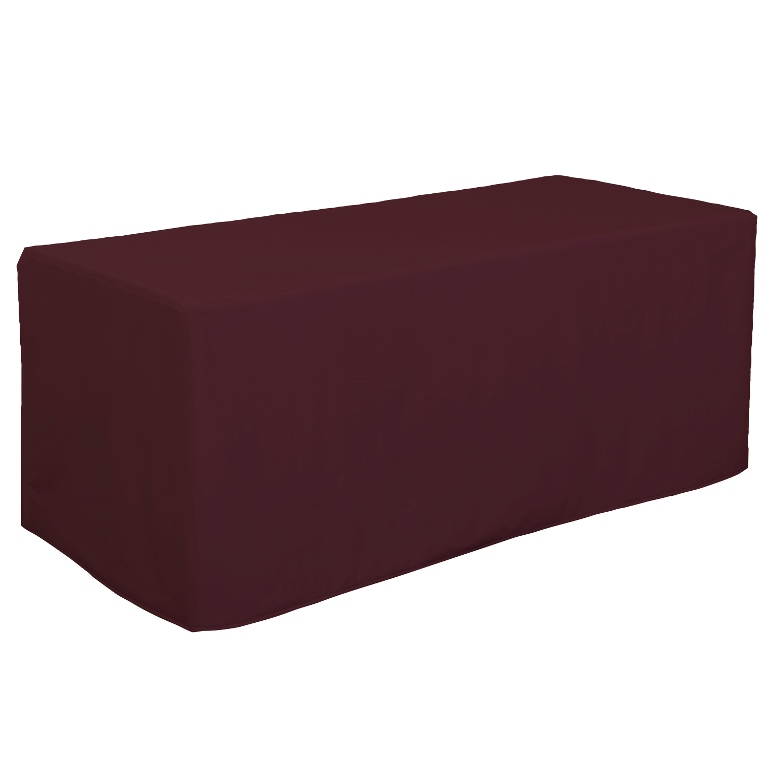 6' Decobrite™ Four-Sided Table Cover (Unimprinted)