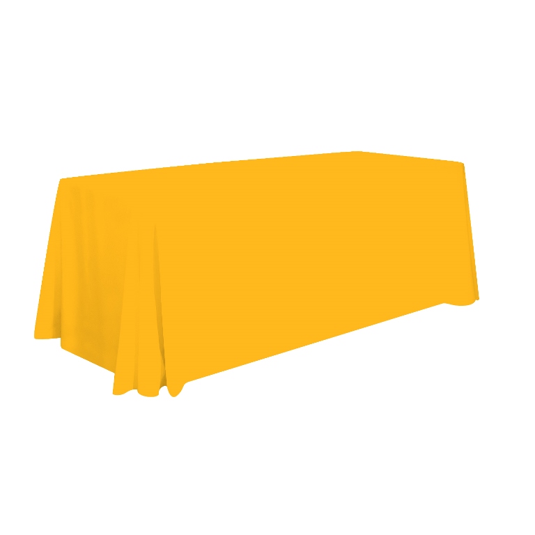 6' Standard Table Throw (Unimprinted Clearance Colors)