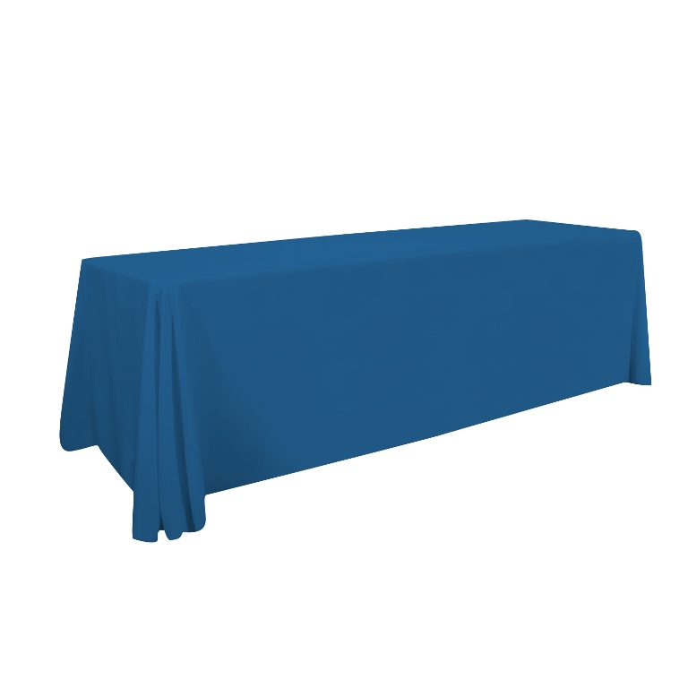 8' Standard Table Throw (Unimprinted Clearance Colors)