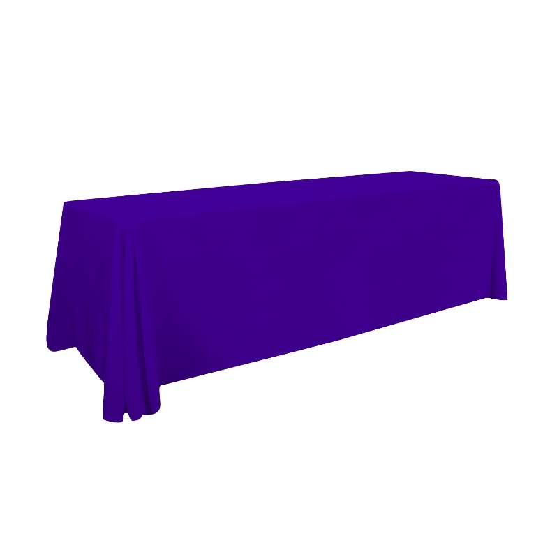 8' Standard Table Throw (Unimprinted Clearance Colors)