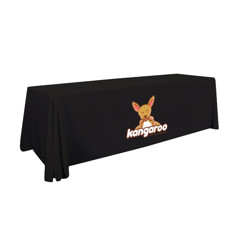 8' Standard Table Throw (Full-Color Front Only)