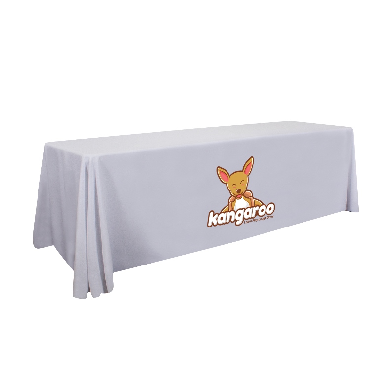 8' Standard Table Throw (Full-Color Front Only)