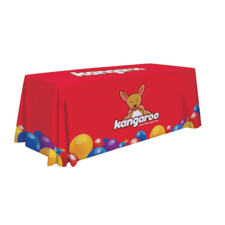 6' Standard Table Throw (Full-Color Full Bleed)