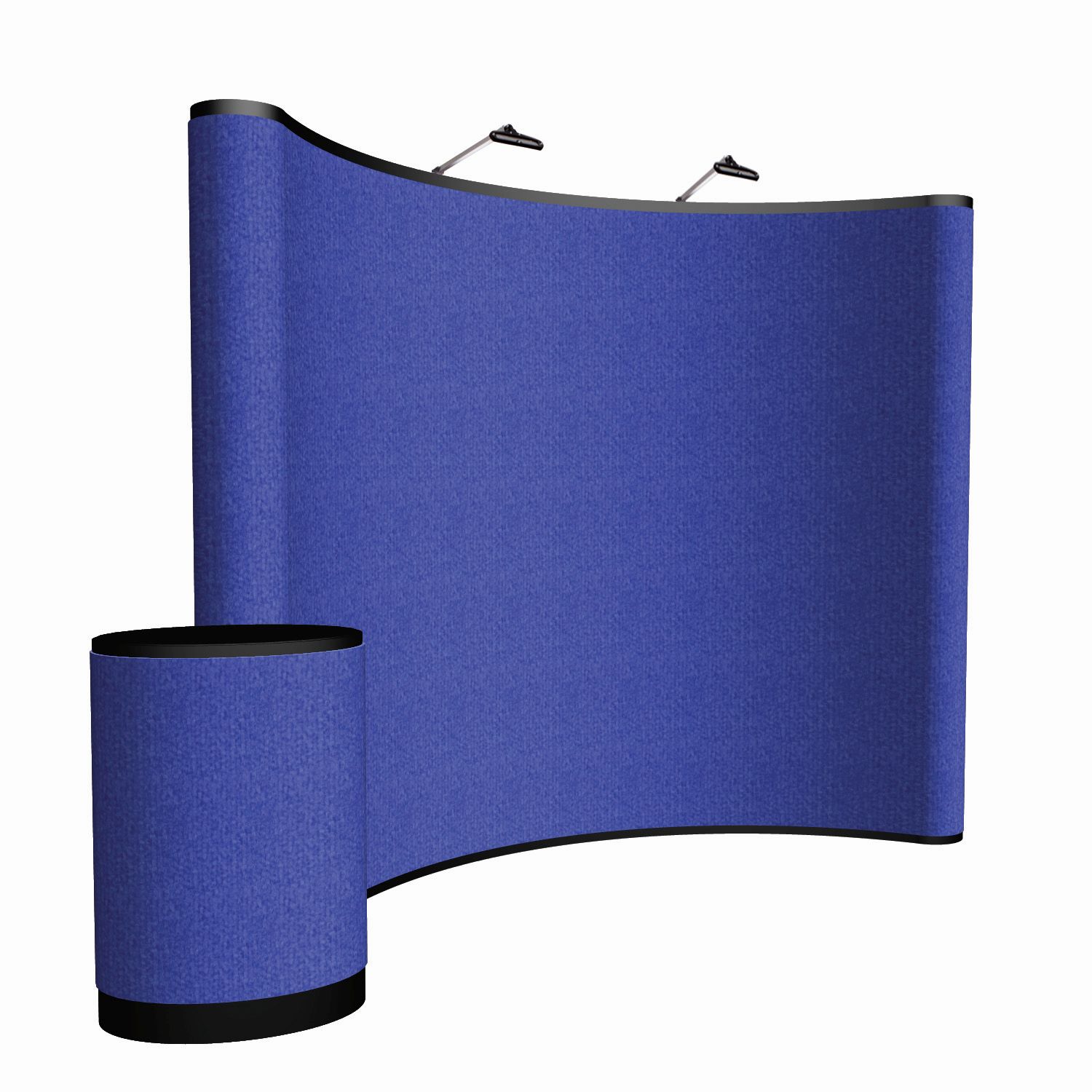 10' Curved ARISE Floor Display Kit (Fabric)