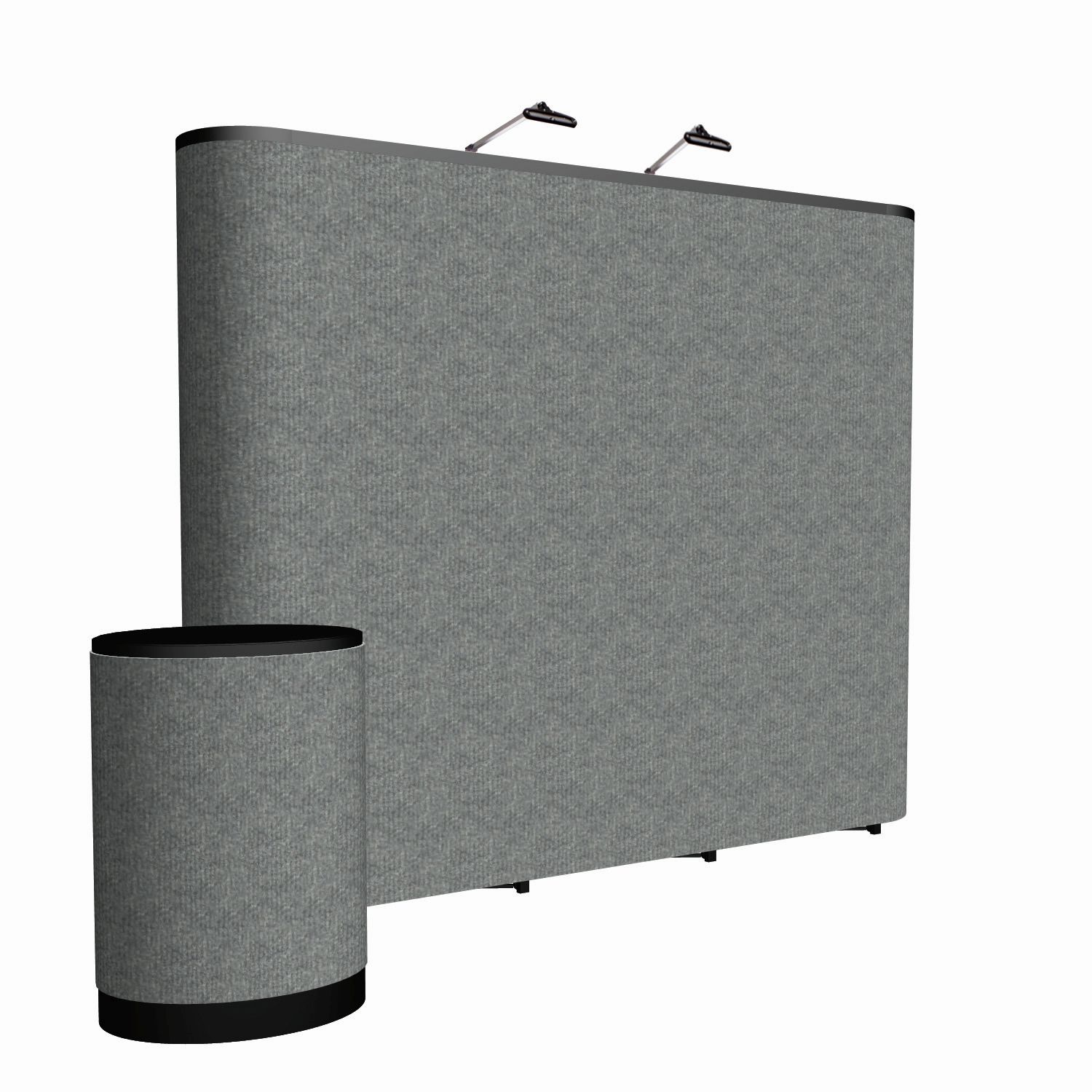 10' Straight ARISE Floor Display Kit (Fabric)