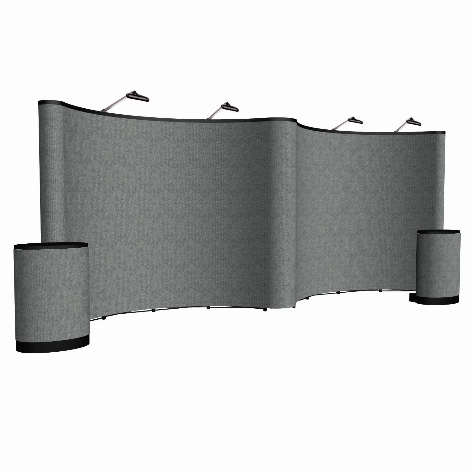 20' Gullwing ARISE Floor Display Kit (Fabric)