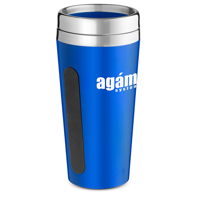 Dual-Grip Travel Tumbler - 15 Oz.