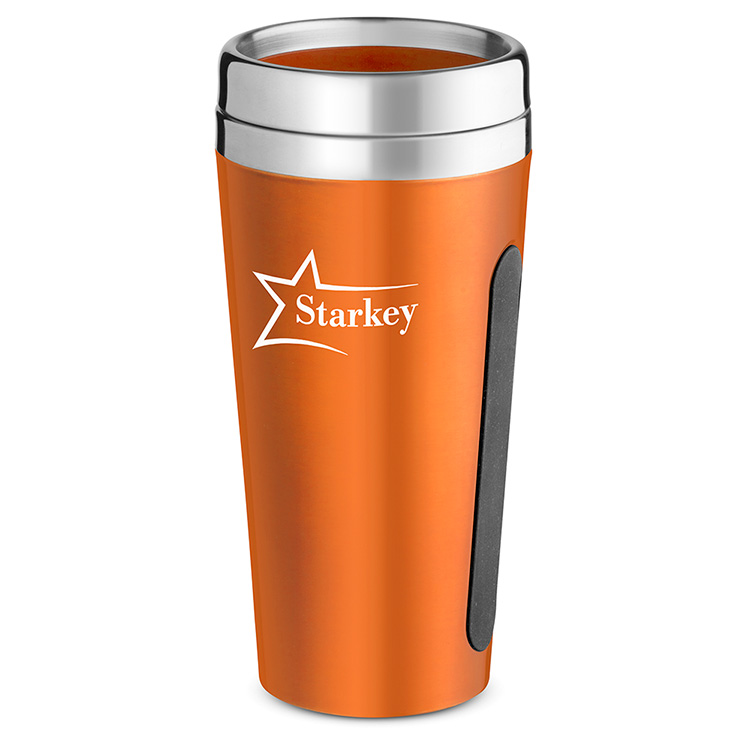 Dual-Grip Travel Tumbler - 15 Oz.