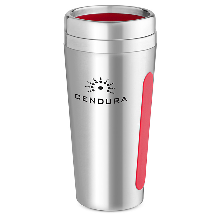 Dual-Grip Travel Tumbler - 15 Oz.