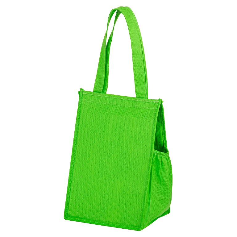 Insulated Non-Woven Lunch Tote and Poly Board Insert