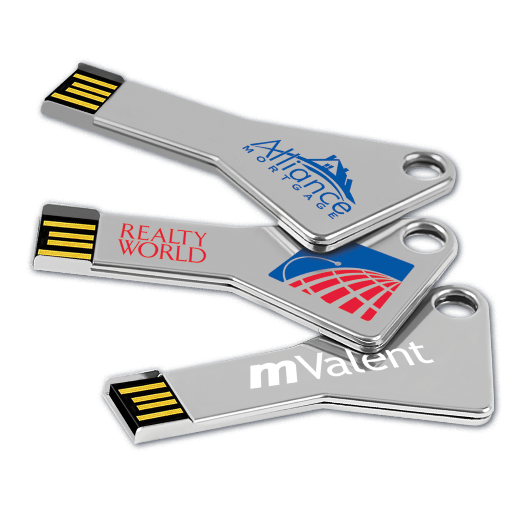 USBKA USB 2.0 Key Drive™ KA Angled