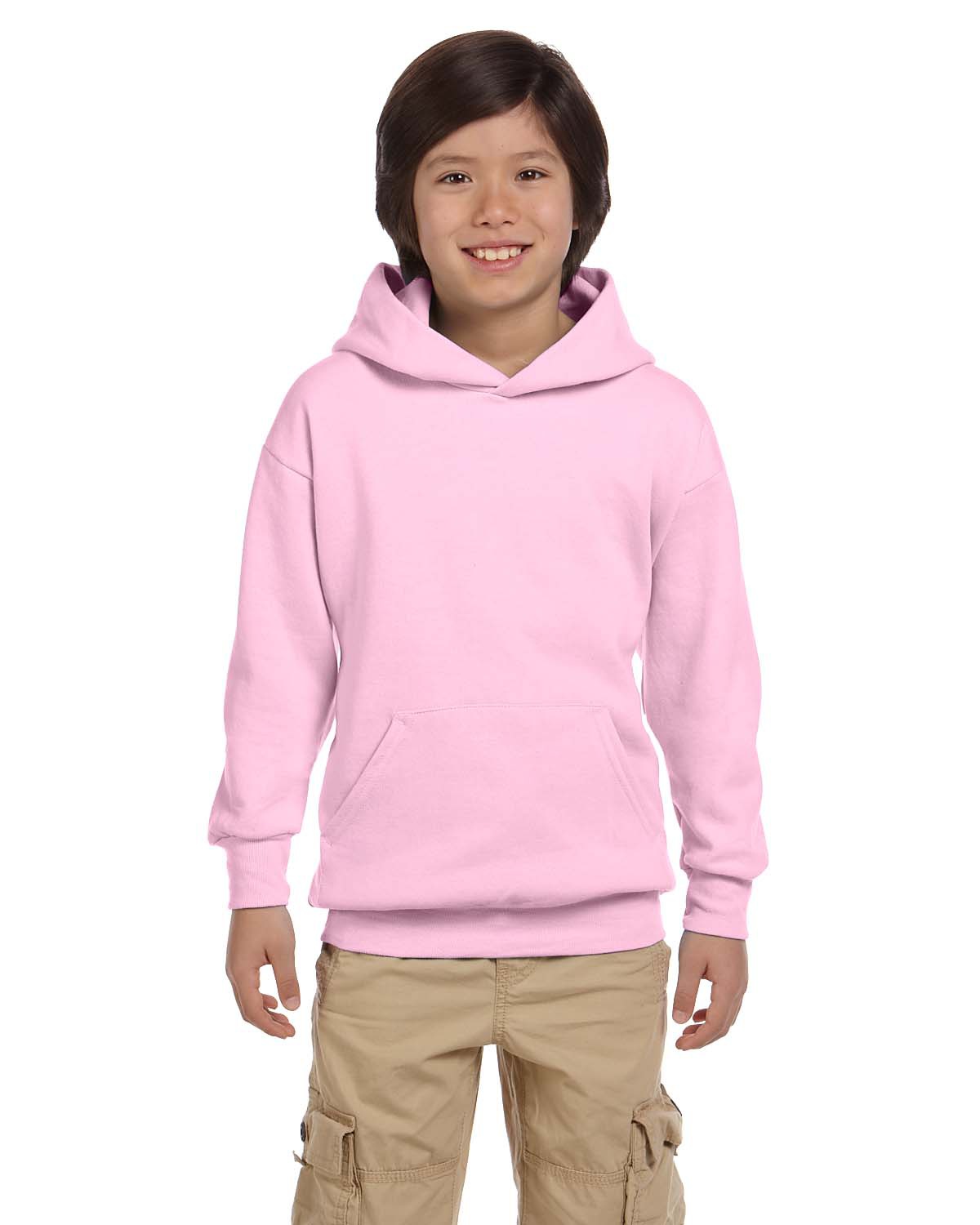 Hanes Youth EcoSmart® Pullover Hooded Sweatshirt