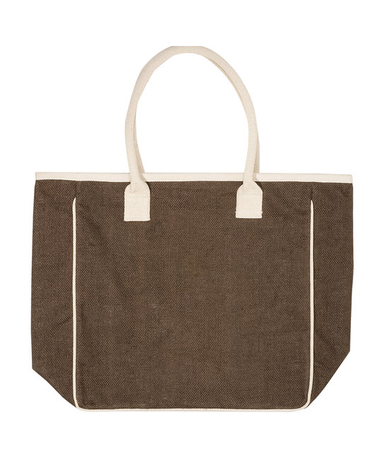 Seville Jute/Canvas Tote