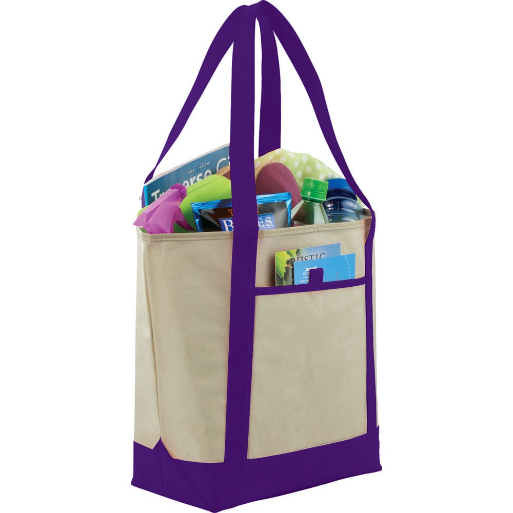 Lighthouse Non-Woven Boat Tote