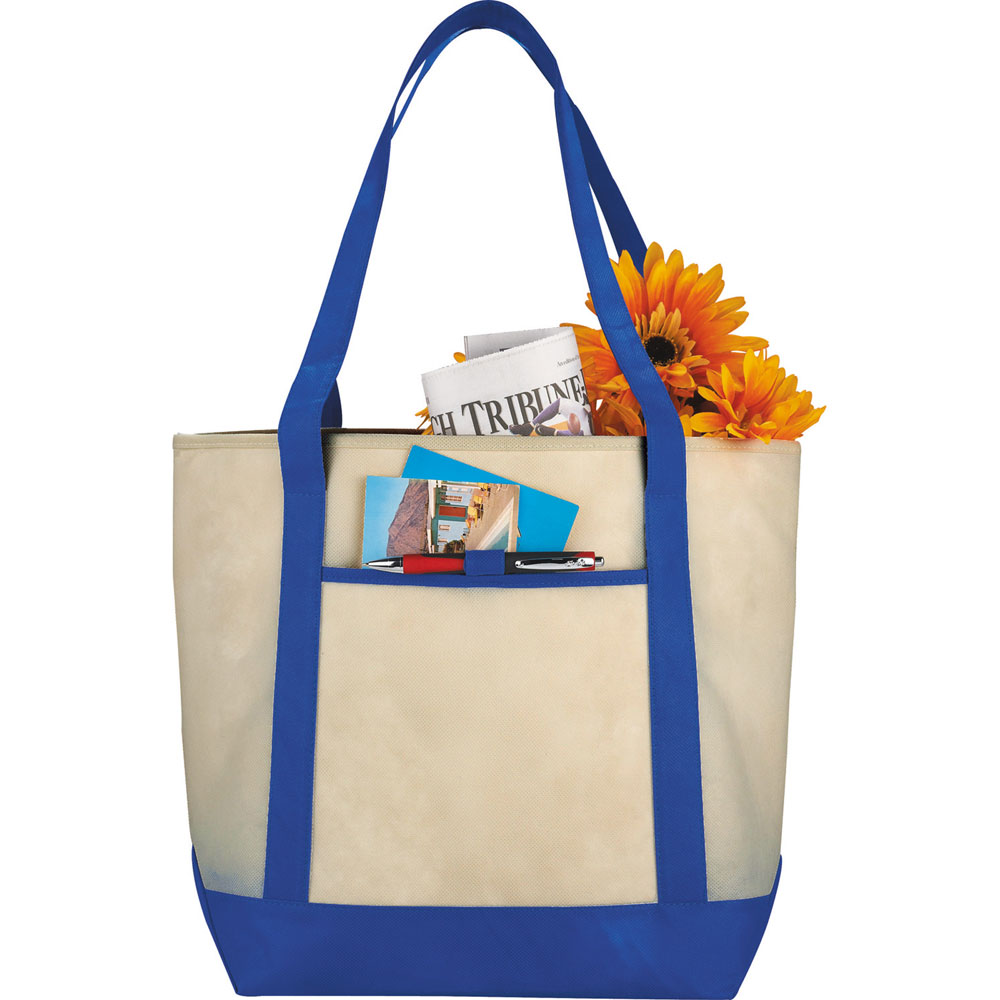 Lighthouse Non-Woven Boat Tote