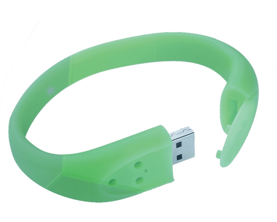 2 GB Wrist Band USB 2.0 Flash Drive