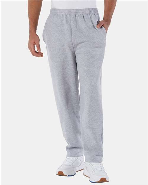Men's Powerblend® Open-Bottom Sweatpants with Pockets