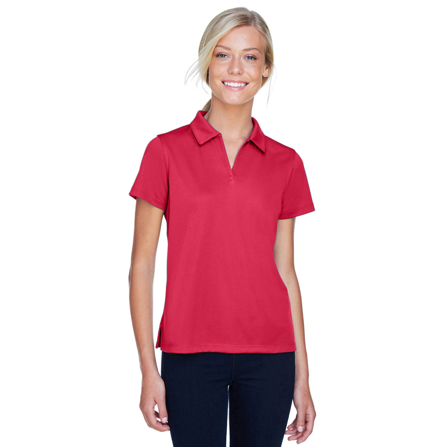 Women's Double Mesh Polo