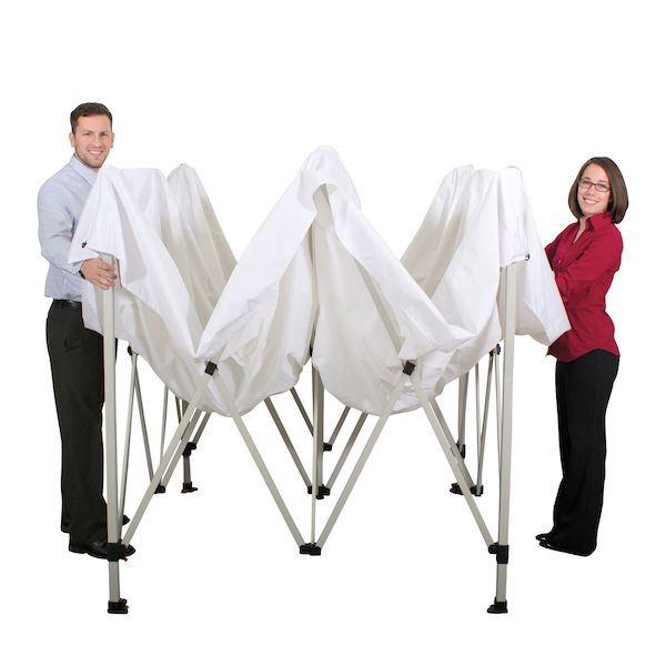 10' Standard Tent Kit (Full-Color Imprint, Four Locations)
