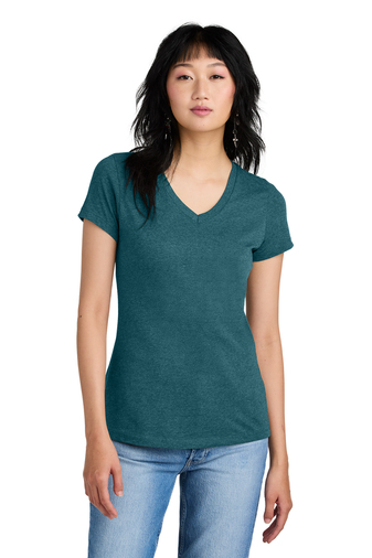 District Made® - Ladies Perfect Weight® V-Neck Tee