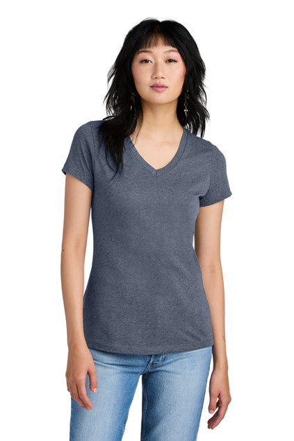 District Made® - Ladies Perfect Weight® V-Neck Tee