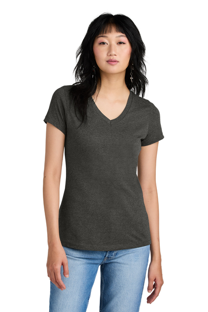 District Made® - Ladies Perfect Weight® V-Neck Tee