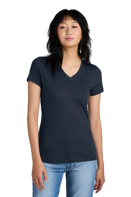 District Made® - Ladies Perfect Weight® V-Neck Tee
