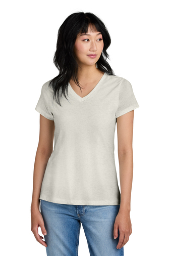 District Made® - Ladies Perfect Weight® V-Neck Tee