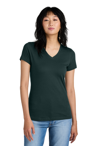 District Made® - Ladies Perfect Weight® V-Neck Tee