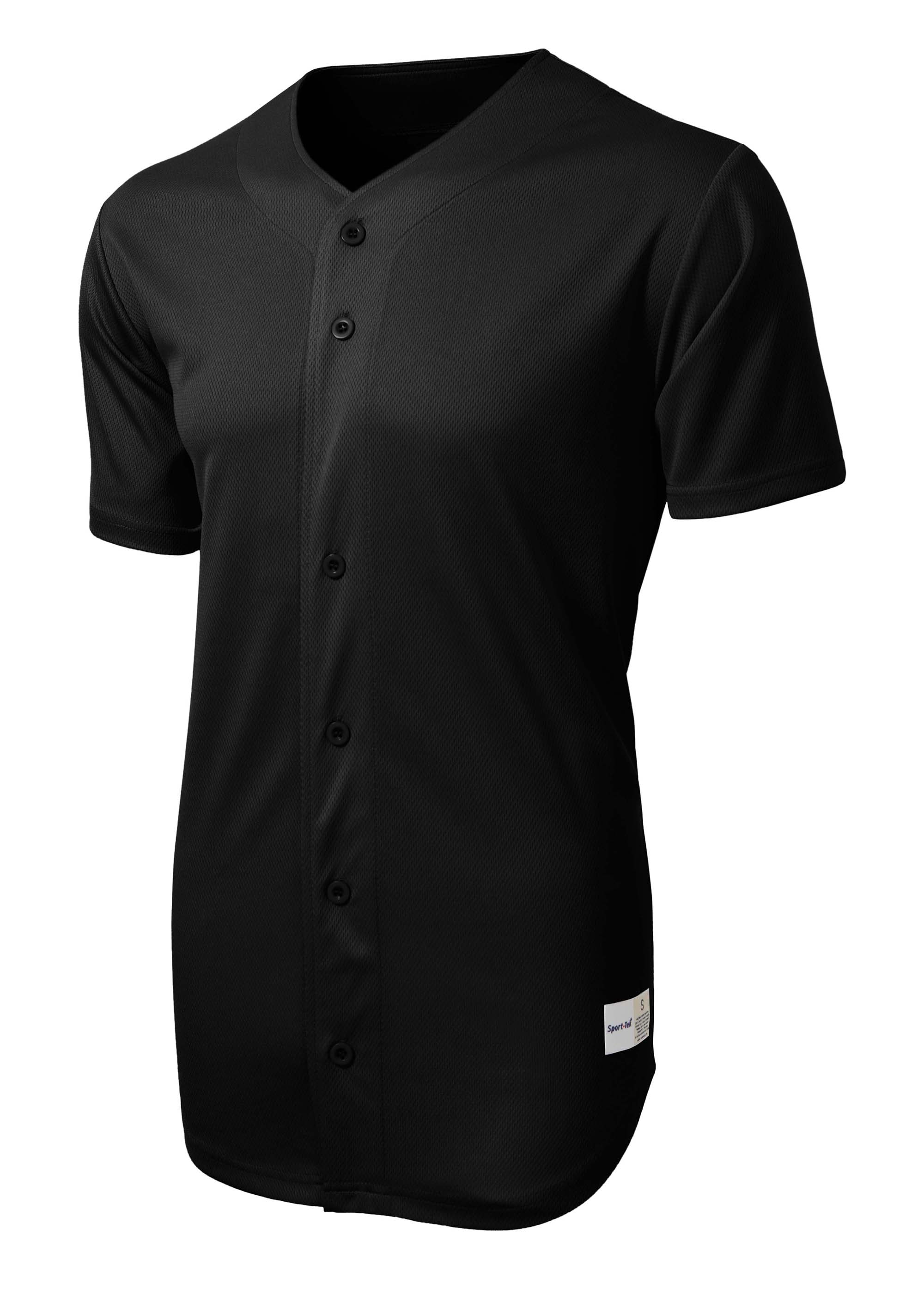 Sport-Tek® PosiCharge® Tough Mesh Full-Button Jersey