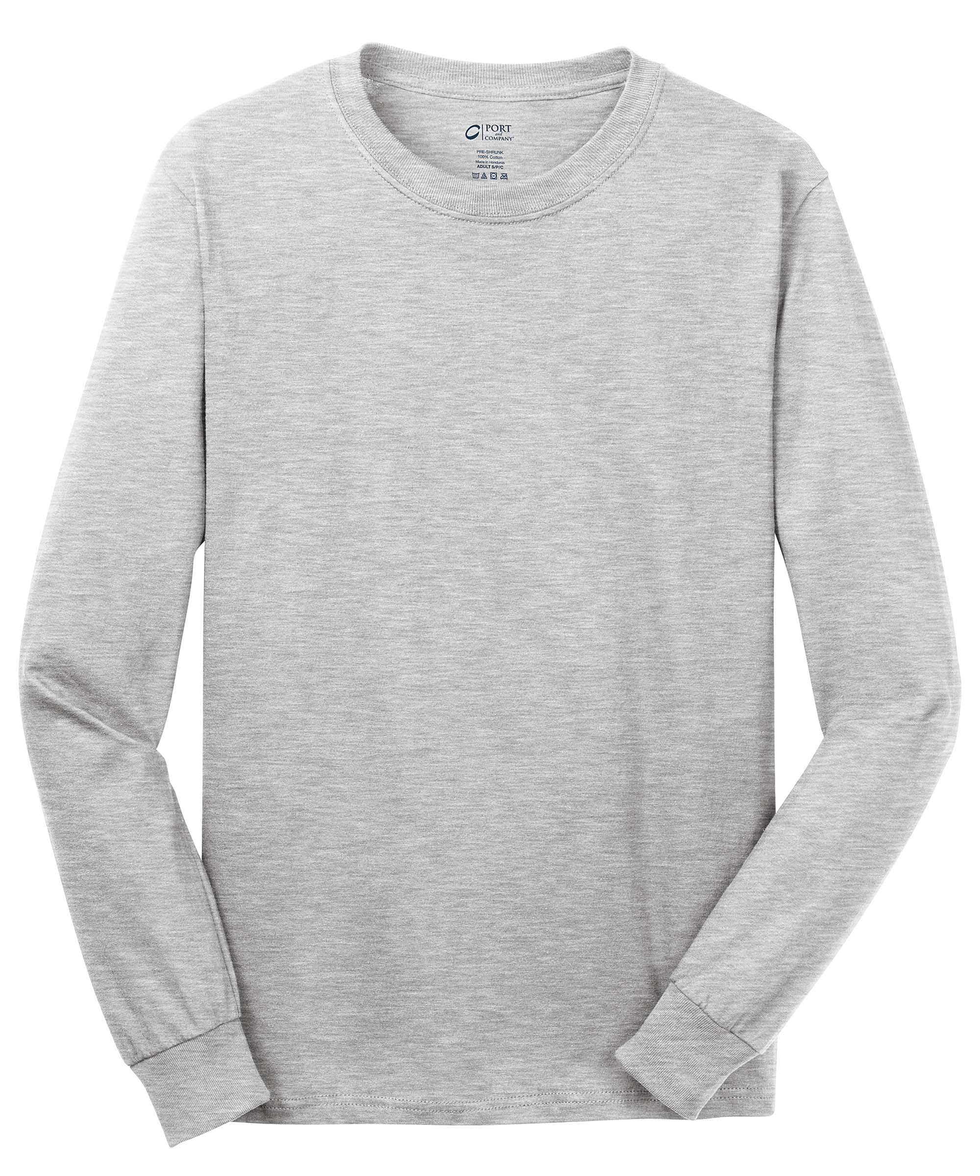 Port & Company® - Long Sleeve Core Cotton Tee