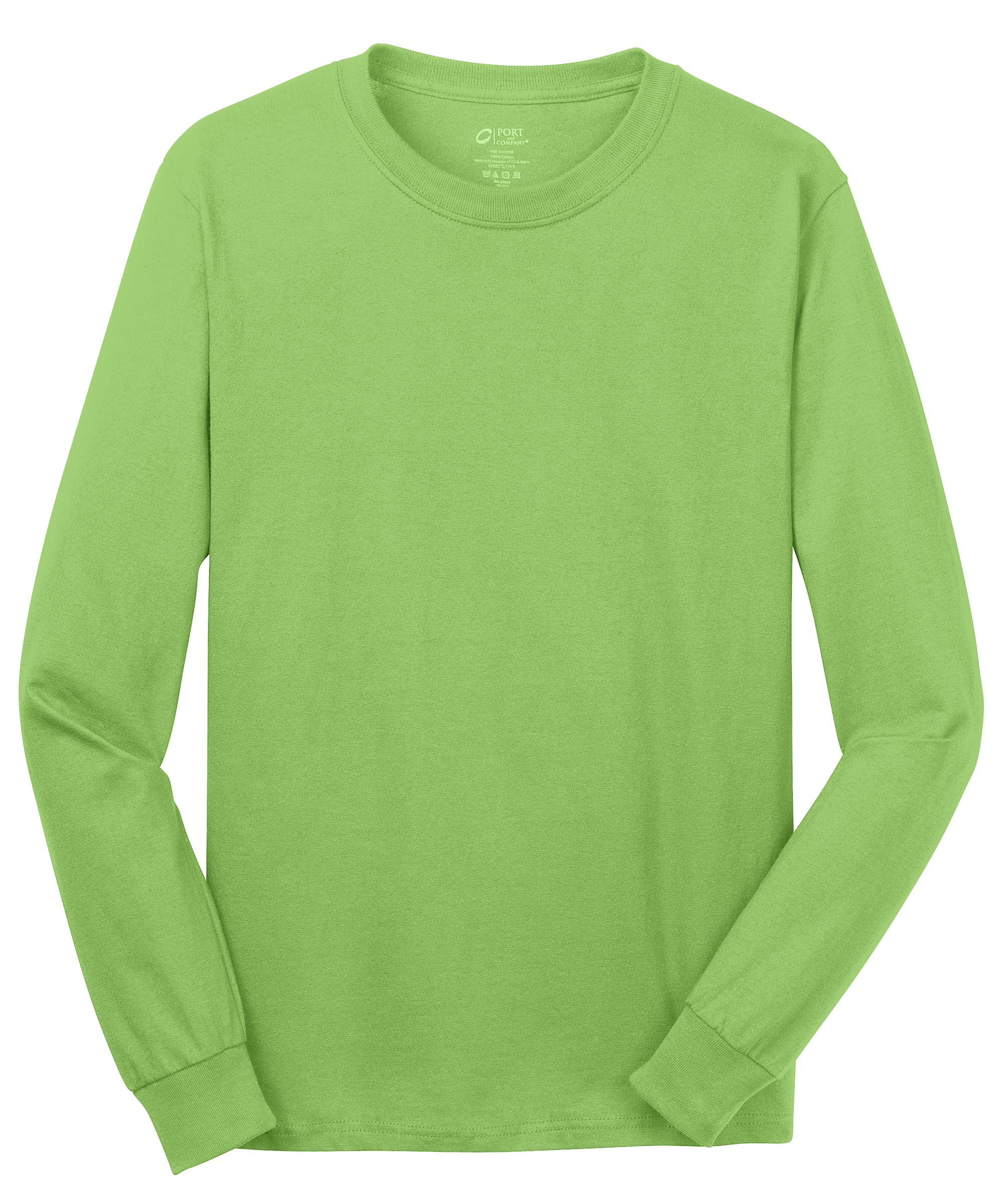 Port & Company® - Long Sleeve Core Cotton Tee