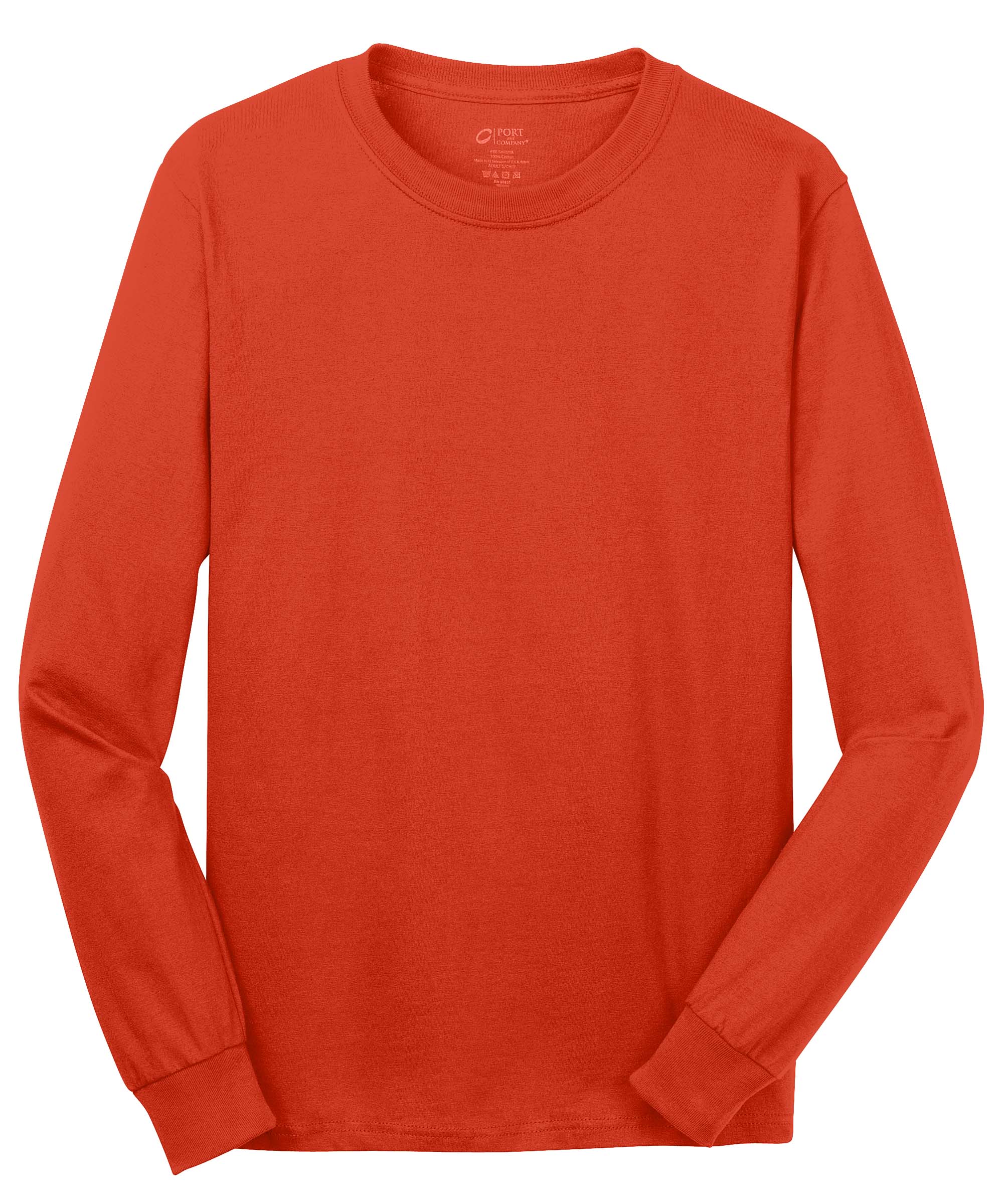 Port & Company® - Long Sleeve Core Cotton Tee