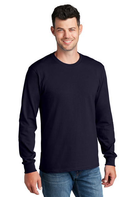 Port & Company® - Long Sleeve Core Cotton Tee