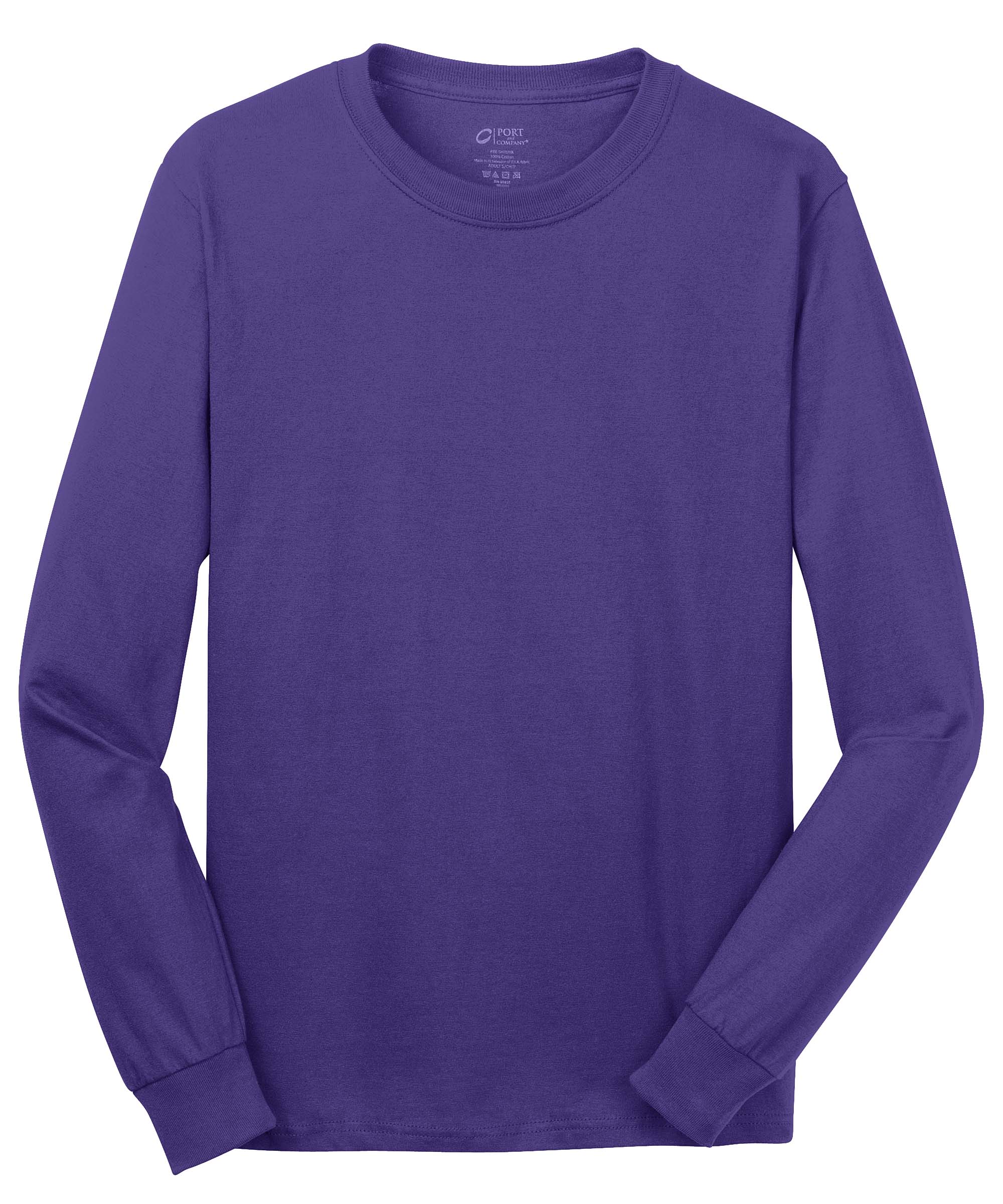 Port & Company® - Long Sleeve Core Cotton Tee