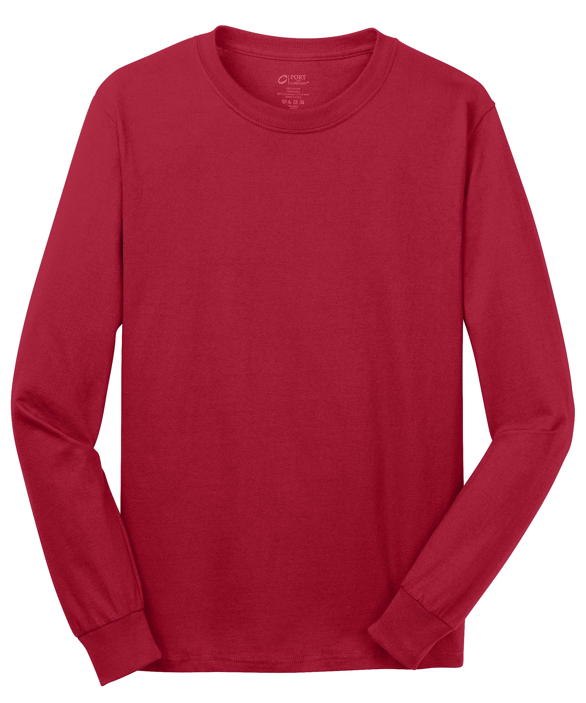 Port & Company® - Long Sleeve Core Cotton Tee