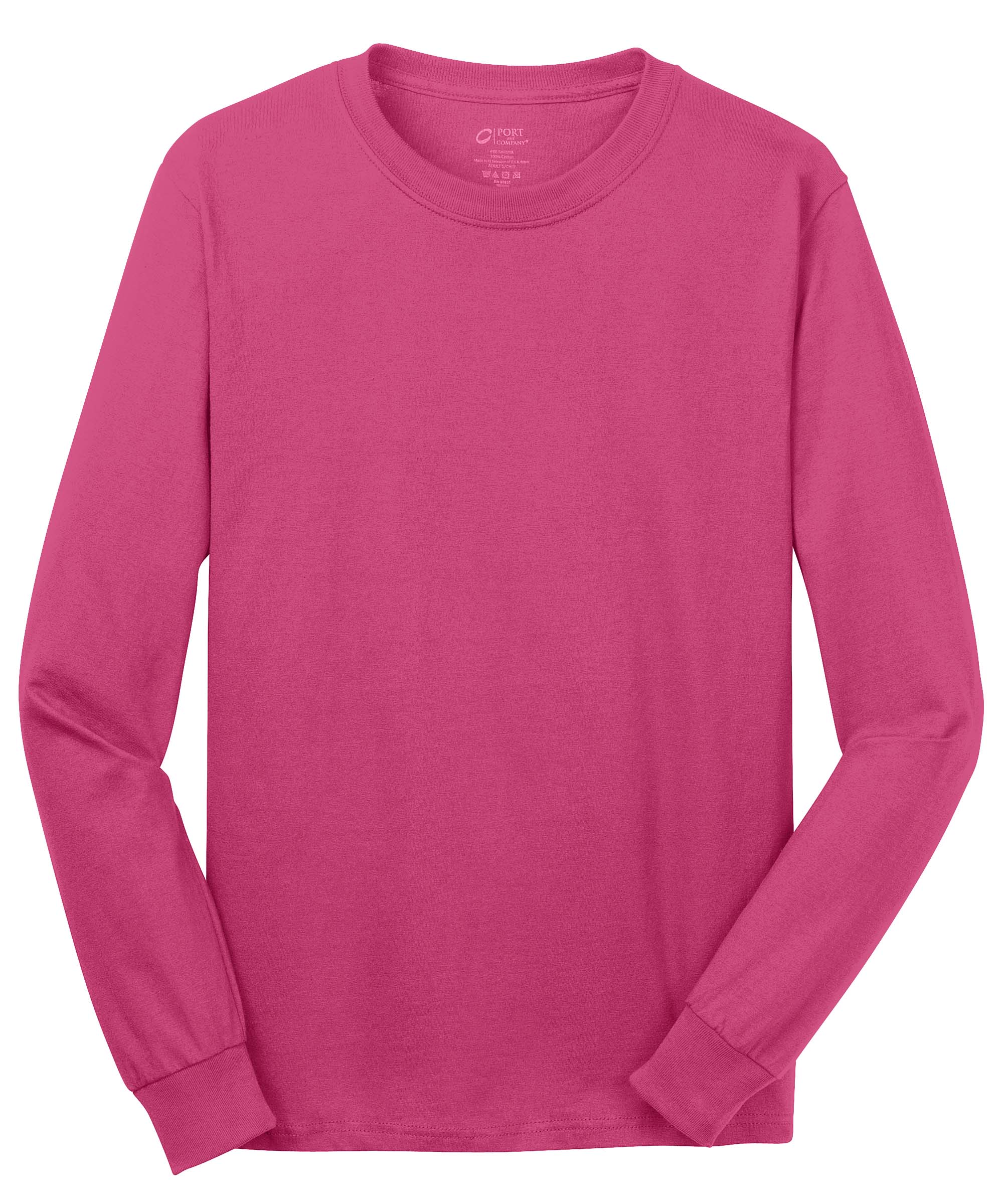 Port & Company® - Long Sleeve Core Cotton Tee