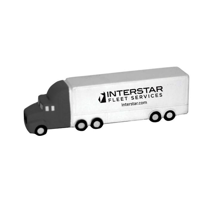 Stress Semi Truck White/Grey