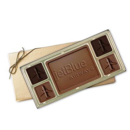 Custom Chocolate Squares Gift Box (6 1/2oz.)