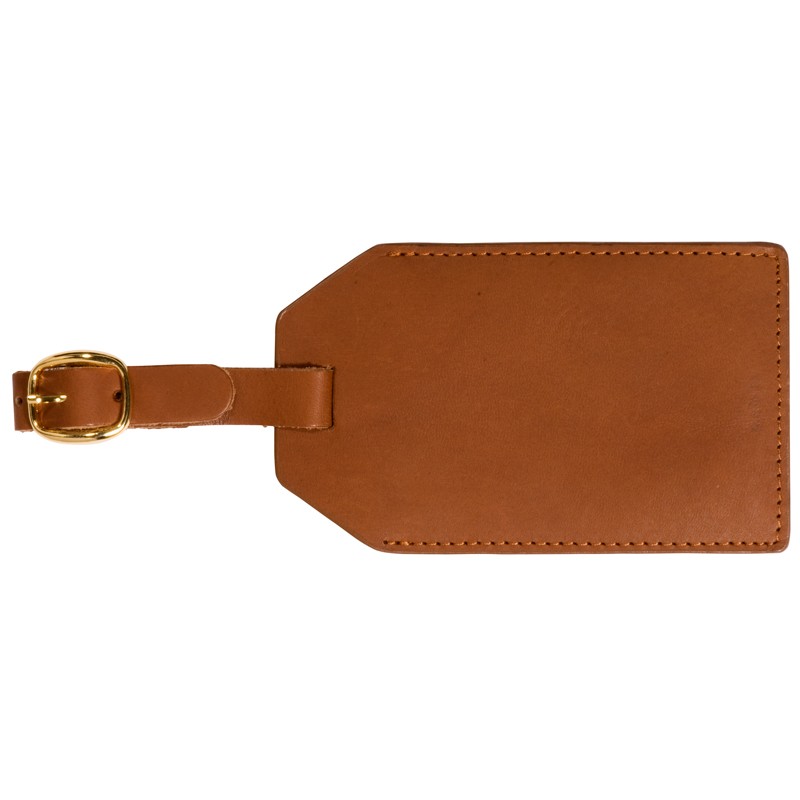 Grand Central Luggage Tag (Sueded Full-Grain Leather)