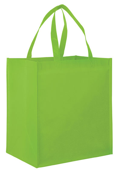 Gloss Laminated Designer Grocery Tote Bag with Poly Board Insert