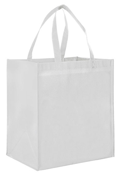 Gloss Laminated Designer Grocery Tote Bag with Poly Board Insert